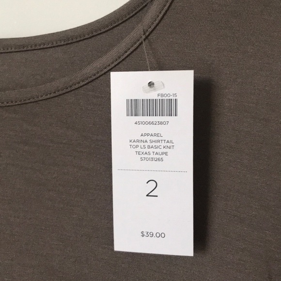 CHICO’S LONG SLEEVED KNIT TOP - Picture 3 of 3